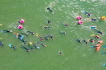 AERIAL ART - Rheinschwimmen Bad Honnef - Linz 40
