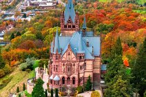 AERIAL ART - Autumnal Siebengebirge with Drachenburg - Koenigswinter - Germany 4 AERIAL ART - Autumnal Siebengebirge with Drachenburg - Koenigswinter - Germany 4.jpg