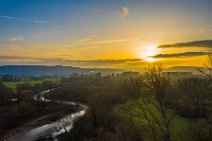 AERIAL ART - 2020 01 26 Sunset near mouth of river Ahr - Germany 1 2020 01 26 Sunset near mouth of river Ahr - Germany 1^