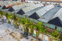AERIAL ART - ABANDONED INDUSTRIAL FACILITY 06 AERIAL ART - ABANDONED INDUSTRIAL FACILITY 06