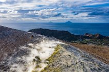 AERIAL ART - crater rim on VULCANO ISLAND with fumaroles and sulphur fumes - Italy 12 AERIAL ART - crater rim on VULCANO ISLAND with fumaroles and sulphur fumes - Italy 12.jpg