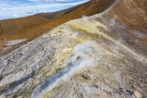 AERIAL ART - crater rim on VULCANO ISLAND with fumaroles and sulphur fumes - Italy 14 AERIAL ART - crater rim on VULCANO ISLAND with fumaroles and sulphur fumes - Italy 14.jpg