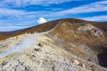 AERIAL ART - crater rim on VULCANO ISLAND with fumaroles and sulphur fumes - Italy 16 AERIAL ART - crater rim on VULCANO ISLAND with fumaroles and sulphur fumes - Italy 16.jpg