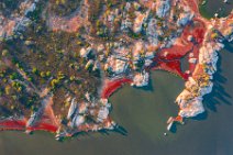 AERIAL ART - vegetation around Pond of San Teodoro - Sardinia - Italy 27 AERIAL ART - vegetation around Pond of San Teodoro - Sardinia - Italy 27.jpg