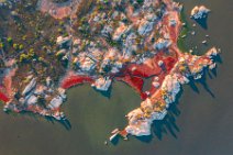 AERIAL ART - vegetation around Pond of San Teodoro - Sardinia - Italy 28 AERIAL ART - vegetation around Pond of San Teodoro - Sardinia - Italy 28.jpg