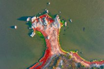 AERIAL ART - vegetation around Pond of San Teodoro - Sardinia - Italy 31 AERIAL ART - vegetation around Pond of San Teodoro - Sardinia - Italy 31.jpg