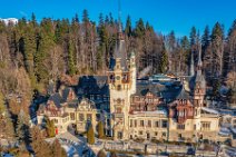 AERIAL ART - PELES CASTLE near Sinaia - Romania 08 AERIAL ART - PELES CASTLE near Sinaia - Romania 08.jpg