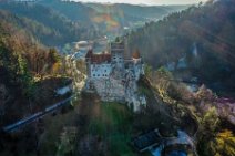 AERIAL ART - BRAN CASTLE in backlight - Bran - Romania 01 AERIAL ART - BRAN CASTLE in backlight - Bran - Romania 01.JPG