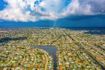 AERIAL ART - Dark clouds over Cape Coral - Florida - USA 02 AERIAL ART - Dark clouds over Cape Coral - Florida - USA 02.jpg
