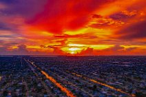 AERIAL ART - dramatic sunset and burning sky over Cape Coral - Florida - USA 03 AERIAL ART - dramatic sunset and burning sky over Cape Coral - Florida - USA 03.jpg