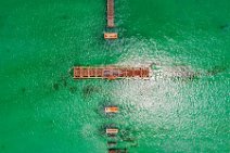 AERIAL ART - Old railway tracks near Boca Grande Sandbar - Florida - USA 07 AERIAL ART - Old railway tracks near Boca Grande Sandbar - Florida - USA 07.jpg