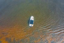 AERIAL ART - boat near Picnic Island - Florida - USA 01 AERIAL ART - boat near Picnic Island - Florida - USA 01.jpg