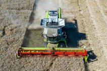 AERIAL ART - rapeseed harvest with Claas harvester - Germany 41 AERIAL ART - rapeseed harvest with Claas harvester - Germany