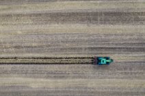 AERIAL ART - John Deer tractor working on a field - Germany 03 AERIAL ART - John Deer tractor working on a field - Germany