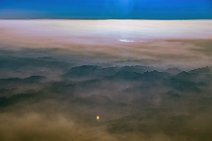 GEO ART - sunset light through thin cloud layer over mountainous region - south east of Yazd - Iran GEO ART - sunset light through thin cloud layer over mountainous region - south east of Yazd - Iran
