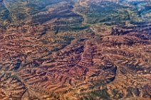 GEO ART - MOUNTAINOUS LANDSCAPE IN NORTHERN HENAN PROVINCE - CHINA GEO ART - MOUNTAINOUS LANDSCAPE IN NORTHERN HENAN PROVINCE - CHINA