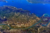 GEO ART - fields and mouth of rover Neretva - southern Croatia GEO ART - fields and mouth of rover Neretva - southern Croatia