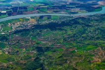 GEO ART - fields and airport north of Lisbon - Portugal GEO ART - fields and airport north of Lisbon - Portugal