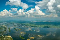 GEO ART - Clouds mirroring in Dnieper River - south of Kiev - Ukraine 2 Clouds mirroring in Dnieper River - south of Kiev - Ukraine 2