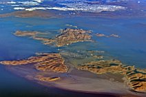 GEO ART - ASHK ISLAND AND KABOODA ISLAND IN SOUTHERN LAKE URMIA - IRAN 1 GEO ART - ASHK ISLAND AND KABOODA ISLAND IN SOUTHERN LAKE URMIA - IRAN 1