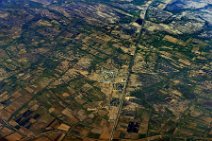 GEO ART - FIELDS AND CULTIVATION SOUTHEAST OF MARY - TURKMENISTAN 2