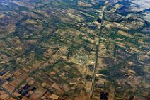 GEO ART - FIELDS AND CULTIVATION SOUTHEAST OF MARY - TURKMENISTAN 4
