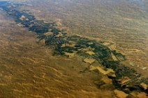 GEO ART - FIELDS AND CULTIVATION SOUTHEAST OF MARY - TURKMENISTAN 5