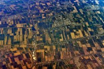 GEO ART - FIELDS IN SOUTHERN UZBEKISTAN - NORTH OF TASKENT 1 GEO ART - FIELDS IN SOUTHERN UZBEKISTAN - NORTH OF TASKENT 1