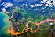 GEO ART - river mouth at Myanmar west coast -south of Lintha GEO ART - river mouth at Myanmar west coast -south of Lintha.jpg