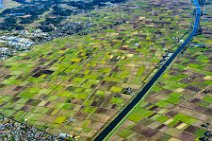 GEO ART - Fields and canal northeast of Tokyo - Japan 1 Fields and canal northeast of Tokyo - Japan 1.jpg