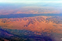 GEO ART - DUNES AND GREEN NILE BELT AROUND LUXOR - EGYPT GEO ART - DUNES AND GREEN NILE BELT AROUND LUXOR - EGYPT