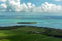 GEO ART - LITTLE ISLAND IN FRONT OF EAST COAST NEAR MAHEBOURG - MAURITIUS