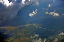GEO ART - LANDSCAPE AND CLOUDS NORTH OF LAGOS - NIGERIA 1 GEO ART - LANDSCAPE AND CLOUDS NORTH OF LAGOS - NIGERIA 1