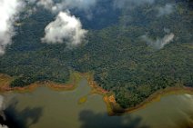 GEO ART - LANDSCAPE AND OGUN RIVER BANK NORTH OF LAGOS - NIGERIA GEO ART - LANDSCAPE AND OGUN RIVER BANK NORTH OF LAGOS - NIGERIA