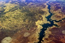 GEO ART - LANDSCAPE AND RIVER EAST OF AL QUADARIF - SUDAN 3