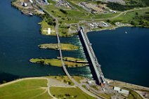 GEO ART - BEAUHARNOIS HYDROELECTRIC POWER STATION - SW OF MONTREAL - CANADA 2