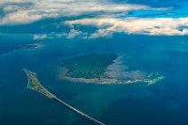 GEO ART - Oresund bridge and Saltholm island - Denmark 1 GEO ART - Oresund bridge and Saltholm island - Denmark 1