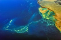GEO ART - coastline of Red Sea - near Berenice - eastern Egypt 01 GEO ART - coastline of Red Sea - near Berenice - eastern Egypt 01