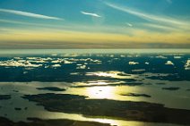 GEO ART - land and lakes with reflecting sun around Stockholm - Sweden GEO ART - land and lakes with reflecting sun around Stockholm - Sweden