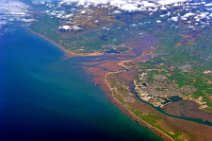 20130508_082101_GEOART_west_England_BARROW-IN-FURNESS_and_MILLOM_UK GEO ART: western England; BARROW-IN-FURNESS; center: DUDDON CHANNEL near MILLOM; UNITED KINGDOM