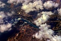 GEO ART - NIAGARA FALLS WITH CLOUDS - USA + CANADA GEO ART - NIAGARA FALLS WITH CLOUDS - USA + CANADA