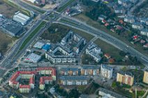 GEO ART - street crossing and apartment blocks in Warsaw - Poland GEO ART - street crossing and apartment blocks in Warsaw - Poland