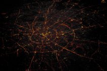 HP1_6821 Night Aerial Photo: Moscow