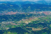 GEO ART - Bilbao Airport and city in the back - Spain 2