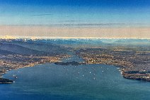 GEO ART - Burrard Inlet and Vancouver with Stanley Park - Canada 02 GEO ART - Burrard Inlet and Vancouver with Stanley Park - Canada