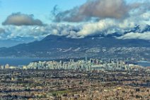 GEO ART - northbound view towards Vancouver downtown - Canada 05 GEO ART - northbound view towards Vancouver downtown - Canada