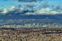 GEO ART - northbound view towards Vancouver downtown - Canada 07 GEO ART - northbound view towards Vancouver downtown - Canada