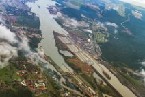 GEO ART - view to Miraflores locks - Panama Canal - Panama 04 GEO ART - view to Miraflores locks - Panama Canal - Panama