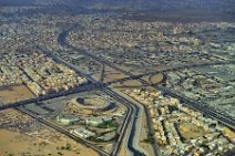 GEO ART - PRINCE ABDULLAH AL FAISAL STADIUM AND CROSSROADS IN JEDDAH - SAUDI ARABIA GEO ART - PRINCE ABDULLAH AL FAISAL STADIUM AND CROSSROADS IN JEDDAH - SAUDI ARABIA