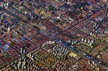 GEO ART - HIGH DENSITY RESIDENTIAL AREA - SHANGHAI - CHINA GEO ART:high density RESIDENTIAL AREA around Shanghai, China